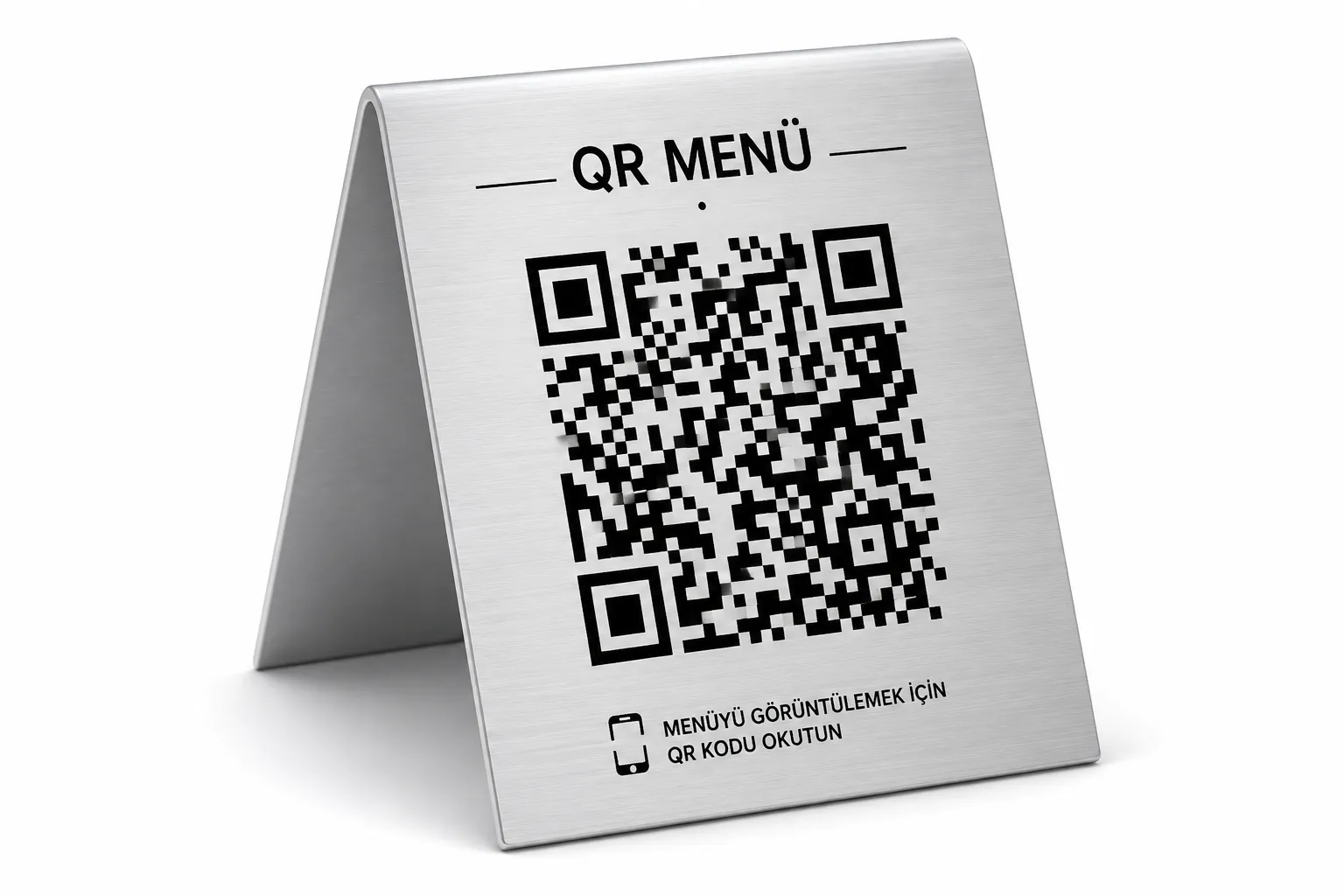 Sayfa blok QR menu